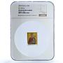 Cook Islands 5 dollars St. Helena KM-1310 Religion PF 69 NGC silver coin 2010