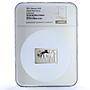 Belarus 20 roubles Akhal Teke Horses KM-383 Fauna Art PF 69 NGC silver coin 2011