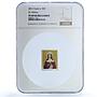 Cook Islands 5 dollars St. Tatiana Religion Saints PF 69 NGC silver coin 2011
