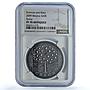 Belarus 20 roubles Spasy KM-198 Festivals Rites MS 70 NGC silver coin 2009