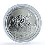 Australia 50 cents Year of the Rat KM-1879 Lunar Series 2 Mouse silver coin 2008