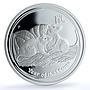 Australia 2 dollars Year Rat KM-1886 Lunar Series 2 Mouse proof silver coin 2008