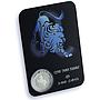 Transnistria 100 roubles Leo KM-68 Zodiac Signs Lion silver coin 2005