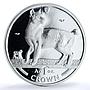 Isle of Man 1 crown Japanese Bobtail KM-380a Cat Crowns proof silver coin 1994