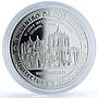 Nicaragua 10 cordobas Ibero-American Architecture KM-106 Church silver coin 2005