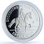 Spain 2000 pesetas Ibero-American Man Horse Horseman proof silver coin 2000