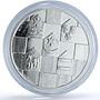 Croatia 150 kuna Independence KM-28 Anniversary History proof silver coin 1995
