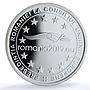 Romania 10 lei Presidency Council European Union KM-464 proof silver coin 2019