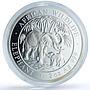 Somalia 200 shillings Elephant KM-179 African Wildlife 2 oz silver coin 2007