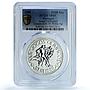 Portugal 250 escudos Olympic Games Seoul Probe KM-643a SP 69 PCGS Ag coin 1988