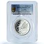Portugal 100 escudos Azores Probe KM-648a Ship PR 69 PCGS silver coin 1989