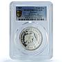 Portugal 100 escudos Gil Eanes Essai KM-639a Ship PR 69 PCGS silver coin 1987