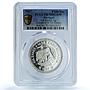 Portugal 100 escudos Gil Eanes Essai KM-639a Ship PR 70 PCGS silver coin 1987