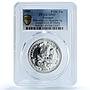 Portugal 100 escudos Madeira Porto Probe KM-647a Ship SP69 PCGS silver coin 1989