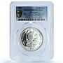 Portugal 100 escudos Madeira Porto Probe KM-647a Ship PR69 PCGS silver coin 1989