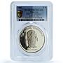 Malaysia 5 ringgit PATA Conference KM-40 Turtle PR 67 PCGS silver coin 1986