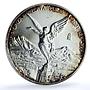Mexico 1 onza Libertad Angel of Independence KM-639 Bullion silver coin 2001