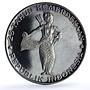 Indonesia 500 rupiah Independence Wayang Dancer KM-25 proof silver coin 1970
