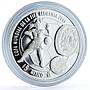 Mexico 5 pesos Football World Cup Germany KM-770 Indian proof silver coin 2006
