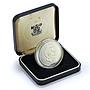 Zambia 1 kwacha Independence KM-17 Anniversary proof CuNi coin 1974
