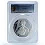 Panama 20 balboas Simon Bolivar KM-93 PR 67 PCGS silver coin 1983