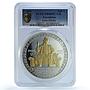 Kazakhstan 2000 tenge Joshy Ulysy Khan Zhosy PR 69 PCGS 10 oz silver coin 2024
