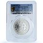 Spain Carlos II 8 Reales 1687 B/R Restrike MS 70 PCGS silver coin 2000-02 M