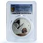 Palau 5 dollars Giza Pyramids Egypt KM-208 Wonders PR 69 PCGS silver coin 2009