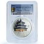 Palau 5 dollars Temple Heaven China KM-378 Wonders PR 70 PCGS silver coin 2011