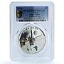 Palau 5 dollars Notre Dame France KM-713 Wonders PR 69 PCGS silver coin 2014