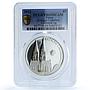 Palau 5 dollars Cologne Cathedral Germany KM-668 PR 69 PCGS silver coin 2013