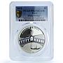 Palau 5 dollars Rialto Bridge Italy KM-715 Wonders PR 69 PCGS silver coin 2014