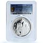Mexico 10 pesos Aguascalientes KM-720 Coat of Arms PR 69 PCGS silver coin 2005
