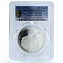 South Ossetia 25 zarin Archangel Michael Church Kobet PL69 PCGS silver coin 2017
