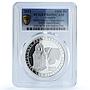 Armenia 1000 dram Mechitarists Congregation KM-206 Church PR69 PCGS Ag coin 2011