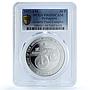 Philippines 50 piso Security Plant Complex KM-218 PR 69 PCGS silver coin 1977