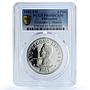 Philippines 5 piso New Society KM-210.2 Marcos PR 69 PCGS nickel coin 1982