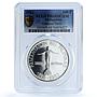 Philippines 100 piso University KM-245 Anniversary PR 68 PCGS silver coin 1983