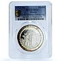 Mexico Heroic Military College Building MS 67 PCGS silver medal 1973
