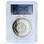 Mexico Numismatic Society Carlos I 4 Real Grove-1102a SP 67 PCGS Ag medal 1971