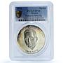 Mexico Gustavo Ordaz Luis Alvarez High Relief SP 64 PCGS silver medal 1976