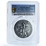 Germany Weimar Christianization Pomerania Kienast-317 MS 62 PCGS zinc medal 1924