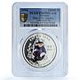 Vietnam 10000 dong Year of Monkey KM-76 Douc Langur PR 69 PCGS silver coin 2004