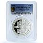 Congo Democratic 10 francs Ferrari KM-143 Bolid Car PR 70 PCGS silver coin 2004