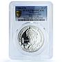 Philippines 25 piso General Douglas MacArthur KM-230 PR 69 PCGS silver coin 1980