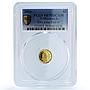 Mariana Islands 5 dollars John Paul II X#4 Religion PR 70 PCGS gold coin 2004