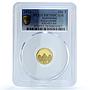 Kazakhstan 500 tenge Baiturrahman KM-413 Islam Mosque PR 70 PCGS gold coin 2013