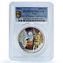 Niger 1000 francs Fennec Coloured KM-23 Fauna Fox PR 69 PCGS silver coin 2013