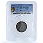 Vatican 10 centesimi Pius XI KM-2 Berman-3360 St. Peter MS 63 PCGS BN coin 1929