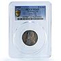 Vatican 5 lire Pius XI KM-7 Berman-3355 St. Peter MS 63 PCGS silver coin 1929